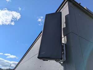 糸島の師吉で新築にアンテナ取り付け工事