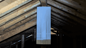 福岡市の西区は生の松原でアンテナ取り付け工事