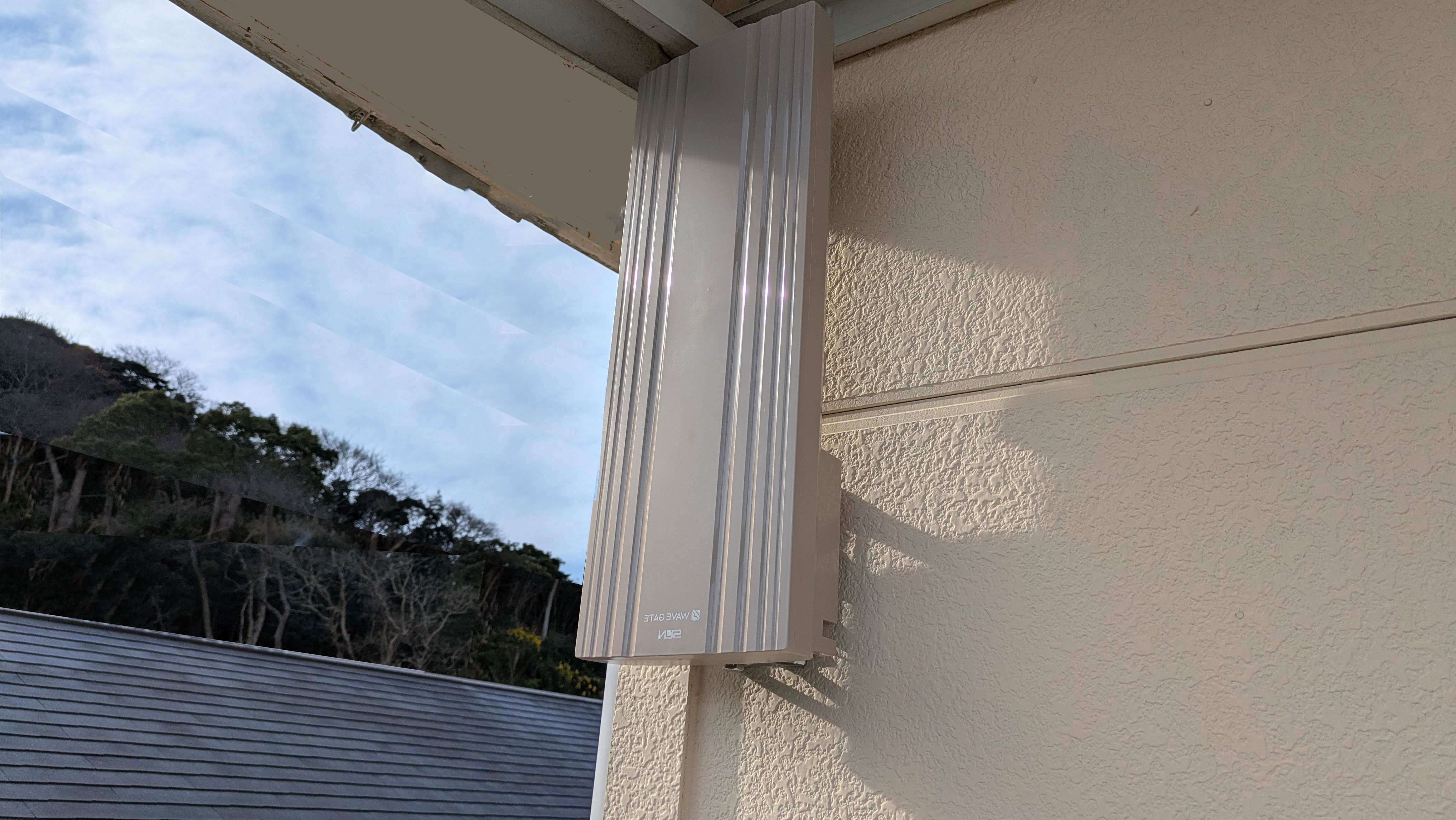 今宿東でアンテナ工事