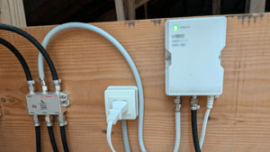 福岡市の西区は泉でアンテナ修理